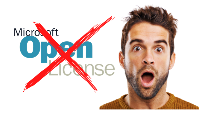 Koniec programu Microsoft Open License Program 